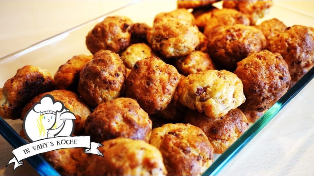 Schinken-Käse-Kugeln - Vanys Küche - Rezeptideen mit Videoanleitung