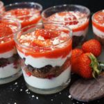 Erdbeer-Keks-Dessert