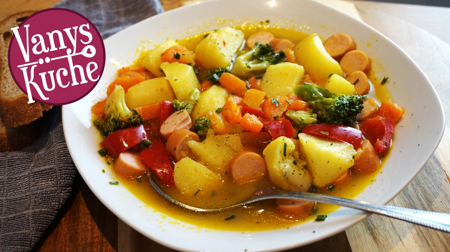 Gemüseeintopf mit Einlage - Vanys Küche - Rezeptideen mit Videoanleitung