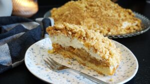 Mehr über den Artikel erfahren Maulwurfkuchen Spekulatius-Apfel