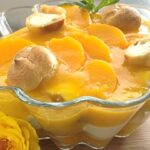 Solero-Windbeutel-Dessert